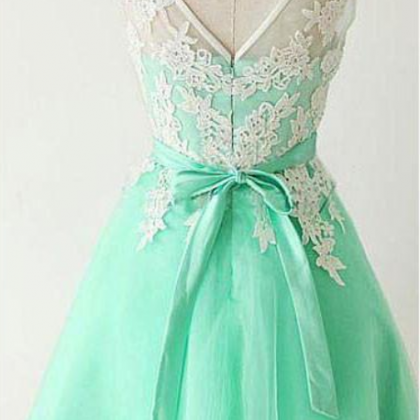 Princess Bridesmaid Dresses,short Mint Bridesmaid..