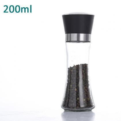Salt And Pepper Grinders Refillable Stainless..