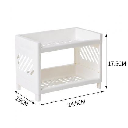 Multifunctional Shelves Double-layer Storage