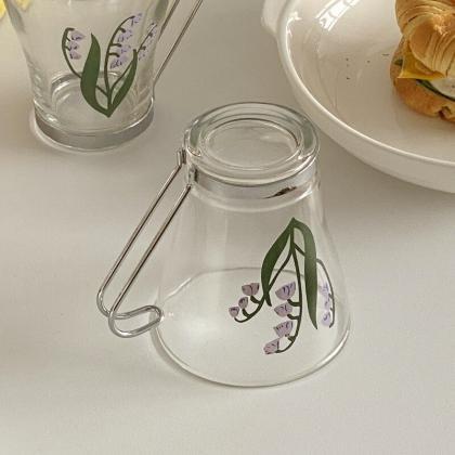 Flower Transparent Glass Cup Wedding Decor..
