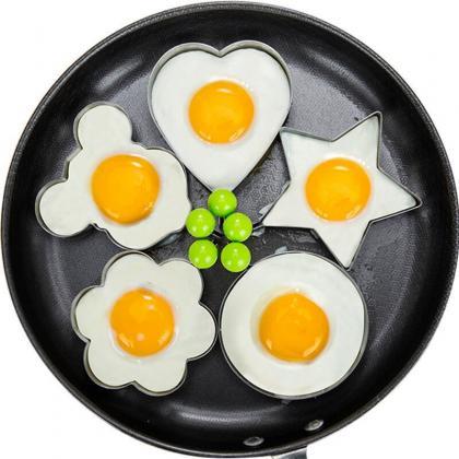 Stainless Steel Egg Frying Machine Heart-shaped..