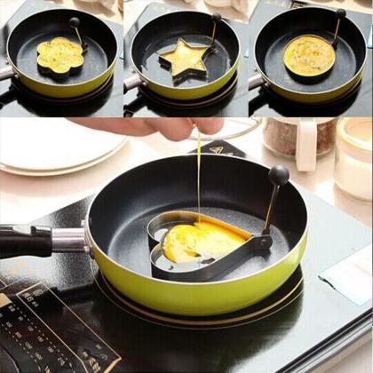 Stainless Steel Egg Frying Machine Heart-shaped..