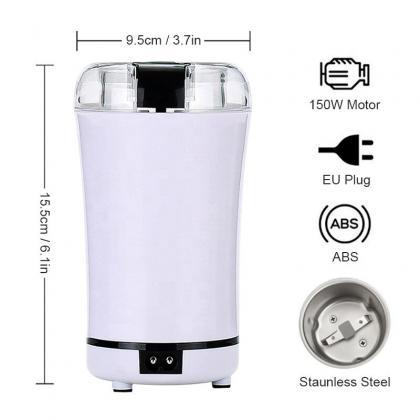 Electric Coffee Grinder Home Travel Portable..