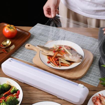 Food Plastic Cling Wrap Dispensers Foil Holder..