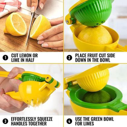 1 Pcs Metal Lemon Manual Juicer Fruit Squeezer