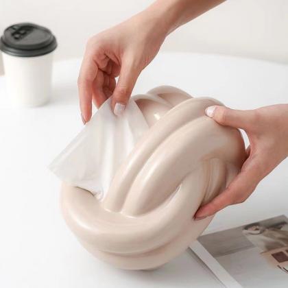 Ceramic Wool Ball Paper Towel Box Ins Style Net..