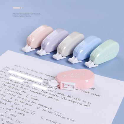 6 Pcs/set Mini Morandi Color Correction Tape