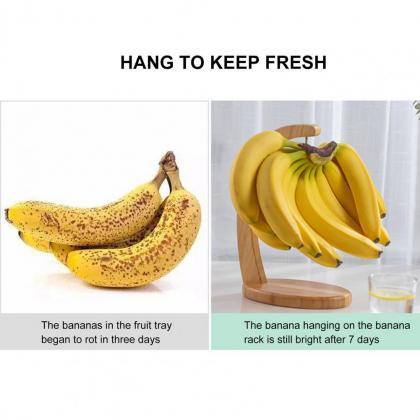 Banana Hanger Holder Multi-purpose Keep Fresh With..