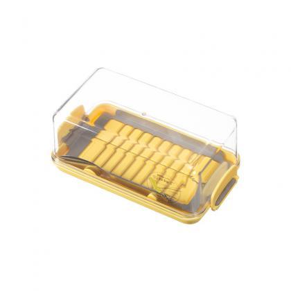 Butter Cutter Storage Box With Lid Refrigerator..