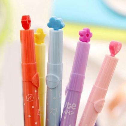 1pcs Cute Candy Color Kawaii Highlighters Pen..