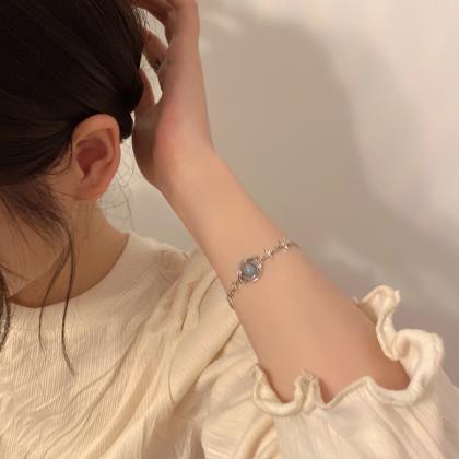 Korean Elegant Opal Space Bracelet For Women Girs..