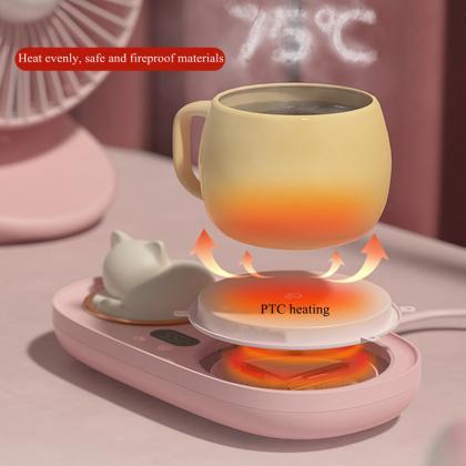 Electric Cup Heater 3 Gear Temperature Mug Warmer..