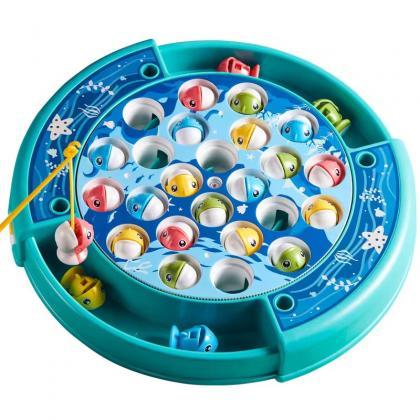 Kids Electric Musical Rotating Fishing Toy..