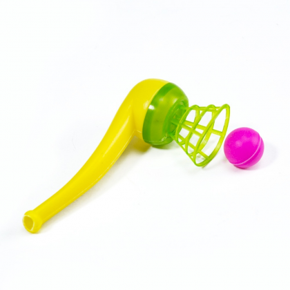 2pc Plastic Pipe Blowing Ball Kids Toys Outdoor..