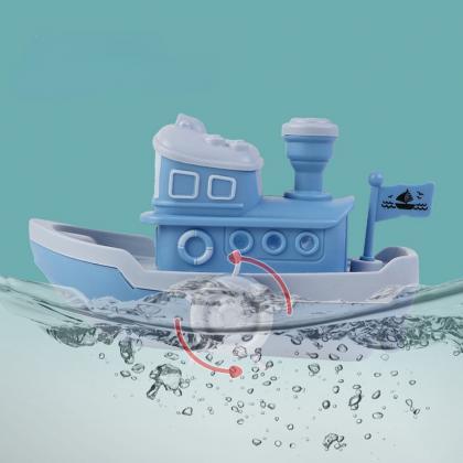 Baby Bath Toys Cute Cartoon Ship Boat Clockwork..