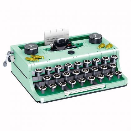 820pcs Typewriter Building Blocks Classic Creative..