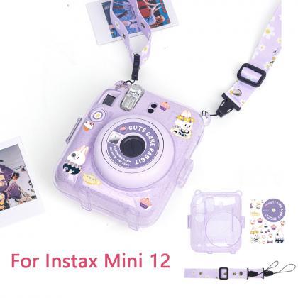 Instax Mini 12 Photo Bag Transparent Storage Case..