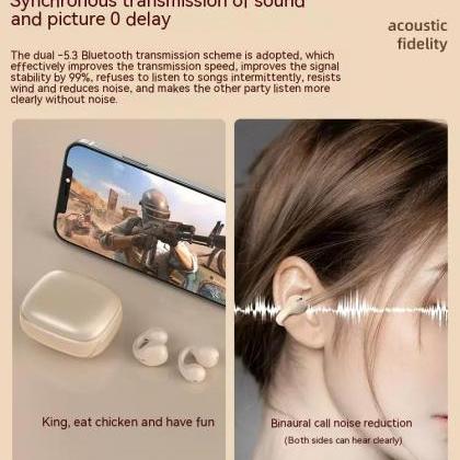 Bone Conduction Tws Earbuds Bluetooth Earphones..