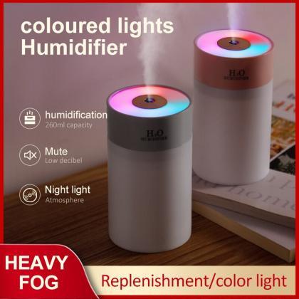 Luminous Humidifier Household Desktop Small Water..
