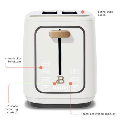 2 Slice Touchscreen Toaster