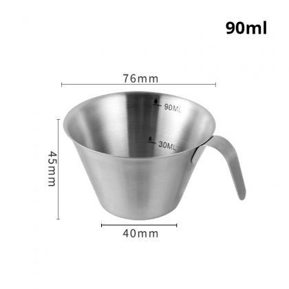 Stainless Steel Measuring Cup Coffee Measure..