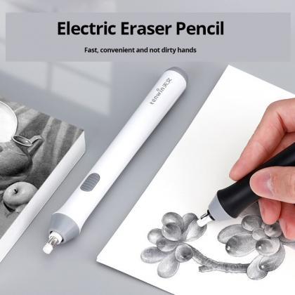 Sketch Electric High Gloss Eraser Art Painting..