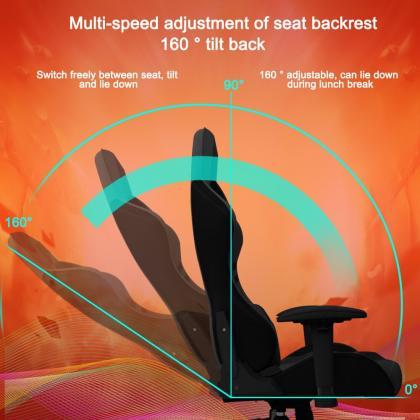 Gaming Chair With 3d Adjustable Armrest..