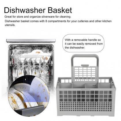 Universal Dishwasher Cutlery Basket Portable For..