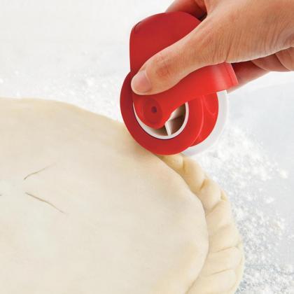 Pastry Rolling Wheel Decorator Pie Biscuit Dough..