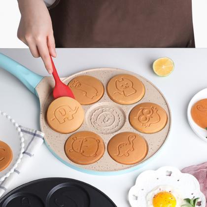 Seven-hole Frying Pan For Pancake Breakfast Fried..