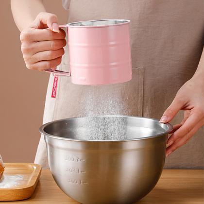 Semi-automatic Flour Sifter, A Household Kitchen..