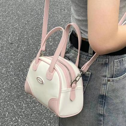 Sweet Cute Handbags For Women Pu Leather Letter..