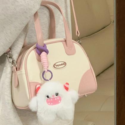Sweet Cute Handbags For Women Pu Leather Letter..