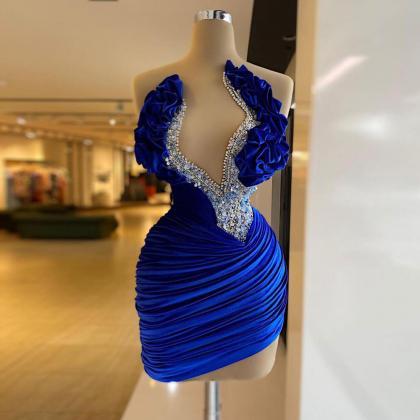 Velour Evening Dresses 2023 Women V-neck Strapless..