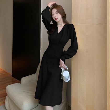 Women Korean Kintting Slim Autumn Winter Dresses..