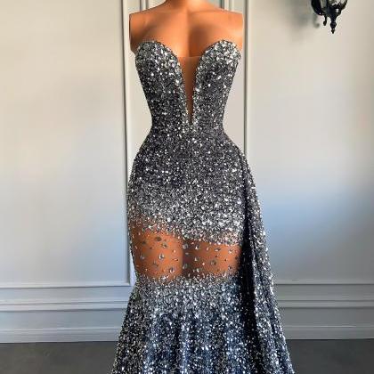 Sexy Mermaid Prom Dresses Sweetheart Luxury..