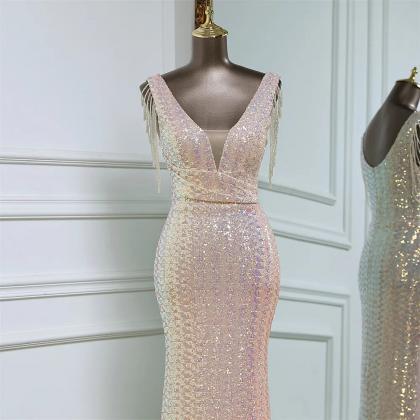 Evening Dresses Long Luxury Party Gown Prom Dress..