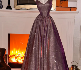 Elegant Velvet Tulle Long Formal Dress, Burgundy Off the Shoulder Sweet Flower Party Dress main image 1