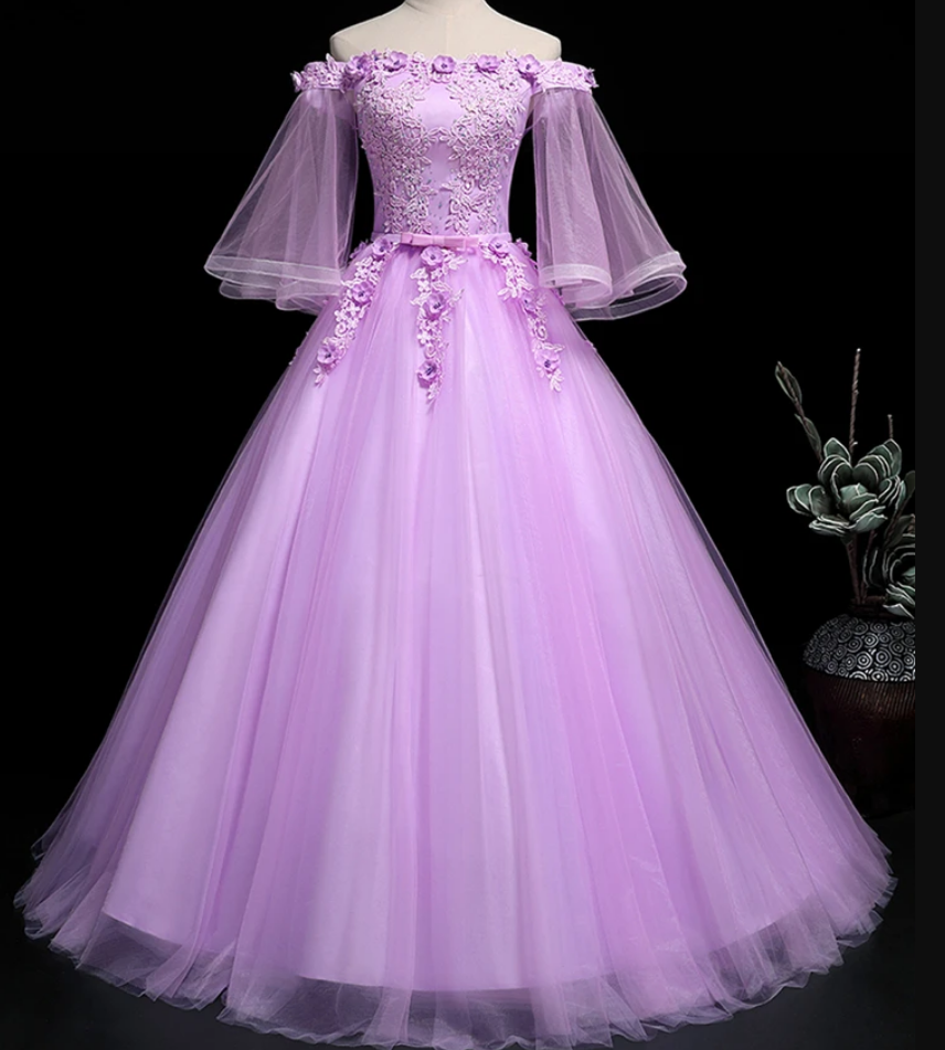 Adorable Sweet 16 Gown, Off Shoulder Party Dress Kpp0453