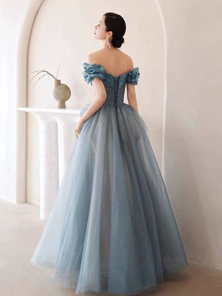 Beautiful Long Party Dress 2020, Off Shoulder Prom Dress