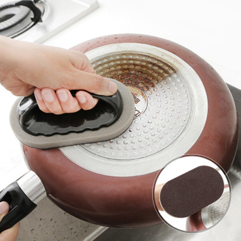 Magic Powerful Decontamination Brush Kitchen Cleaning Sponge Tool