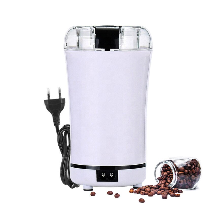 Electric Coffee Grinder Home Travel Portable Stainles Steel Nuts Coffee Bean Grinding Machine