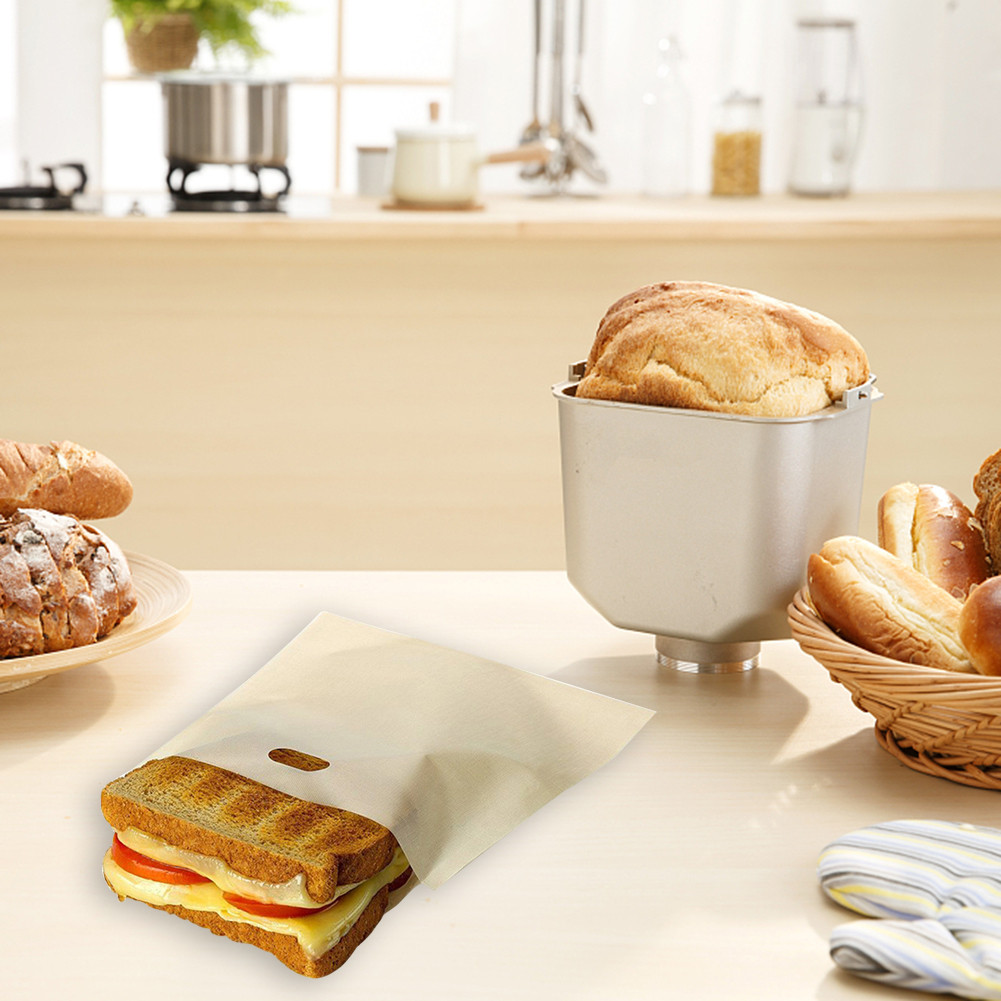 Reusable Toaster Bag Non Stick Bread Bag Sandwich Bags