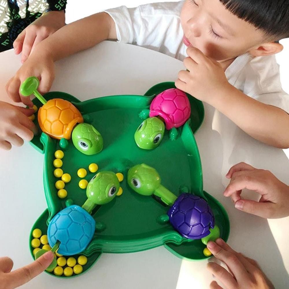 Hungry Turtle Family Board Games For 2 To 4 Players Parent-child Interactive Educational Toy