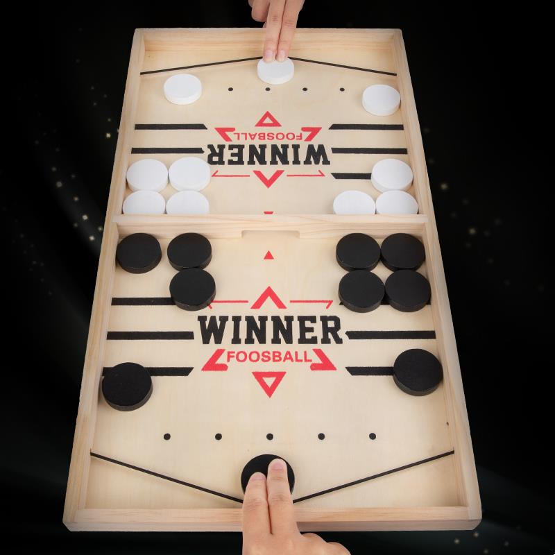 Foosball Winner Games Table Hockey Game Catapult Chess Parent-child Interactive Toy Fast Sling Puck Board Game Toys