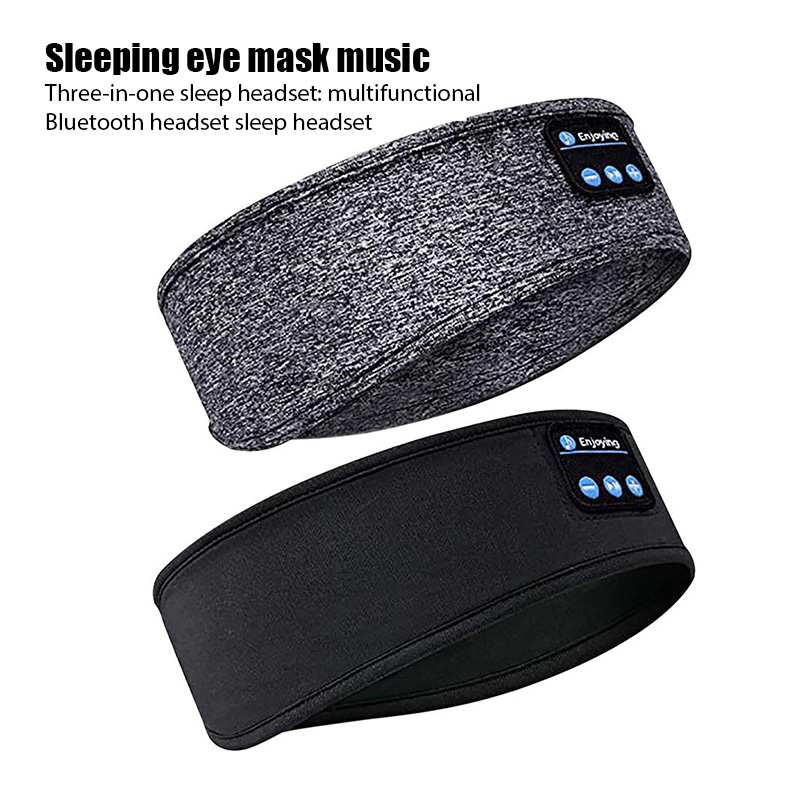 Wireless Bluetooth Headset Sports Sleeping Headband Elastic Wireless Headphones Music Eye Mask Fone Bluetooth Earphones Headband