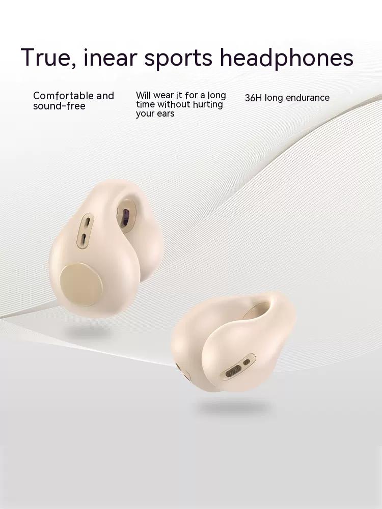 Bone Conduction Tws Earbuds Bluetooth Earphones Bass Hifi Stereo Wireless Headphone With Mic Sports Waterproof Headset For Phone