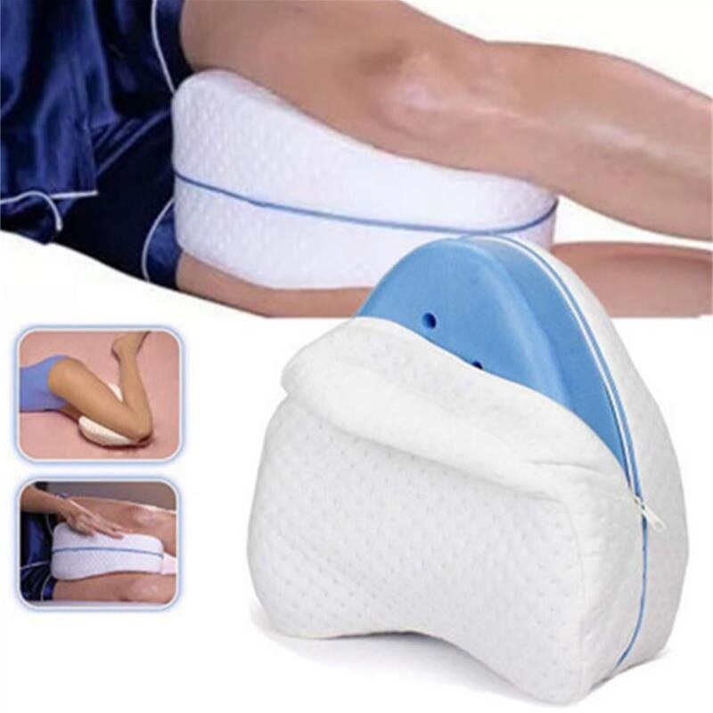 Memory Cotton Leg Pillow Sleeping Orthopedic Sciatica Back Hip Joint Pain  Relief Thigh Leg Pad Cushion Home Memory Foam 