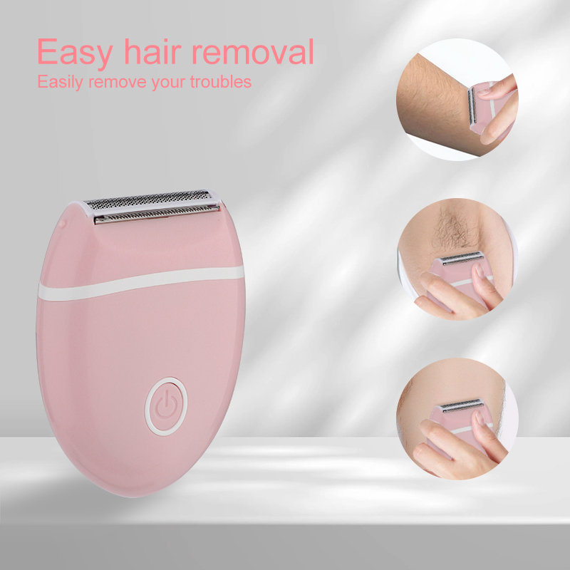 Professional Painless Hair Removal Kit Laser Touch Epilator Women Body Face Leg Bikini Hand Shaver Hair Remover Dry Battery