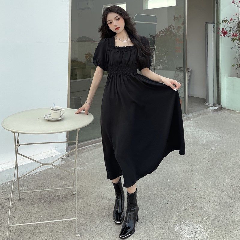 jumper black dress Kensington (Black) White Long Sleeve Backless great condition Size:M (US 2) while a side split